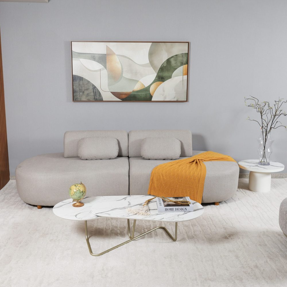 SOFA VERSALES 2,80M COM ALMOFADAS