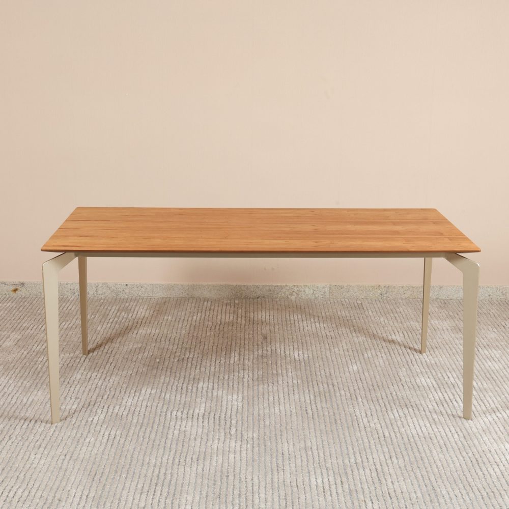MESA DE JANTAR GIULIA 1,80 X 90 CIN/CHAMPAGNE