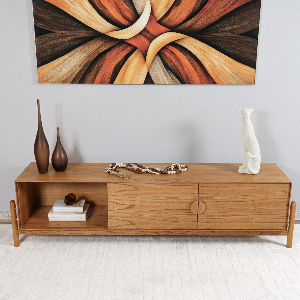 RACK CL232 C/ PORTA MADEIRA MEL