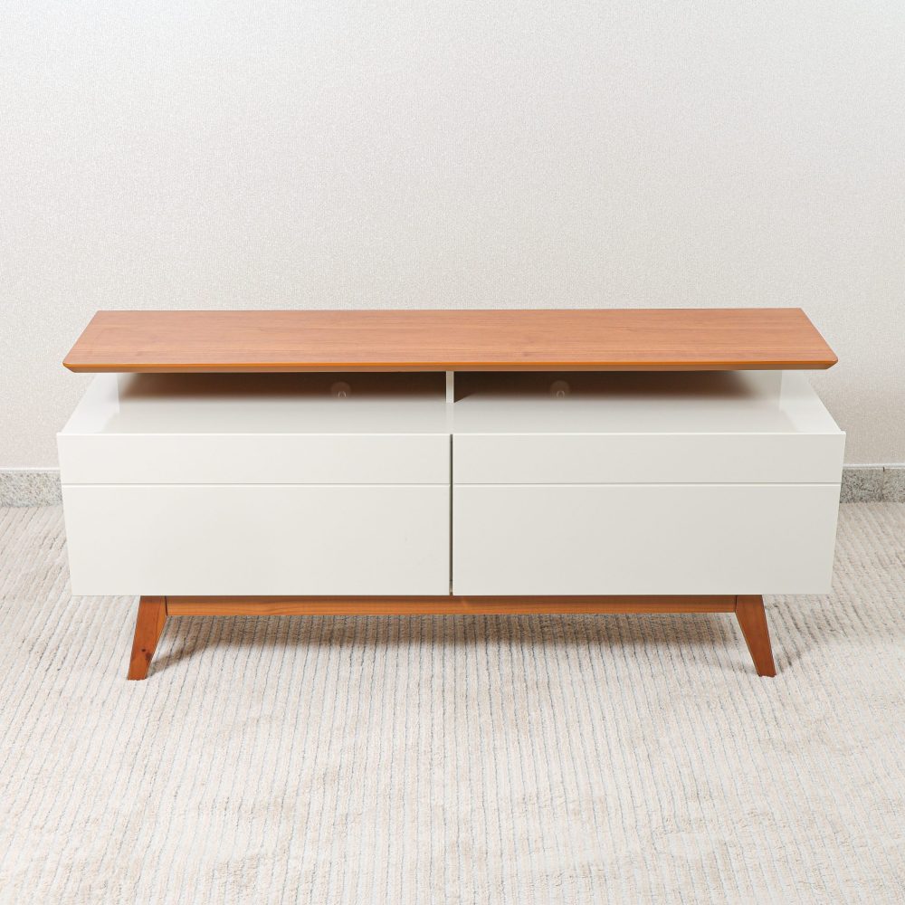 RACK CLASSIC MAIS 2G 1,46M OFF WHITE / NATUR