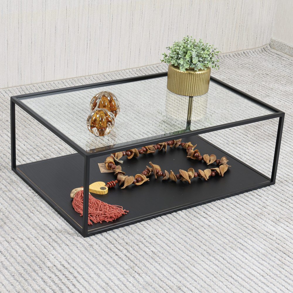 MESA DE CENTRO MONALISA PRETA