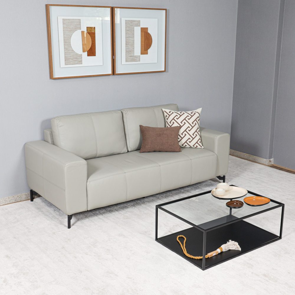 SOFA BAKEL 2,00M COURO