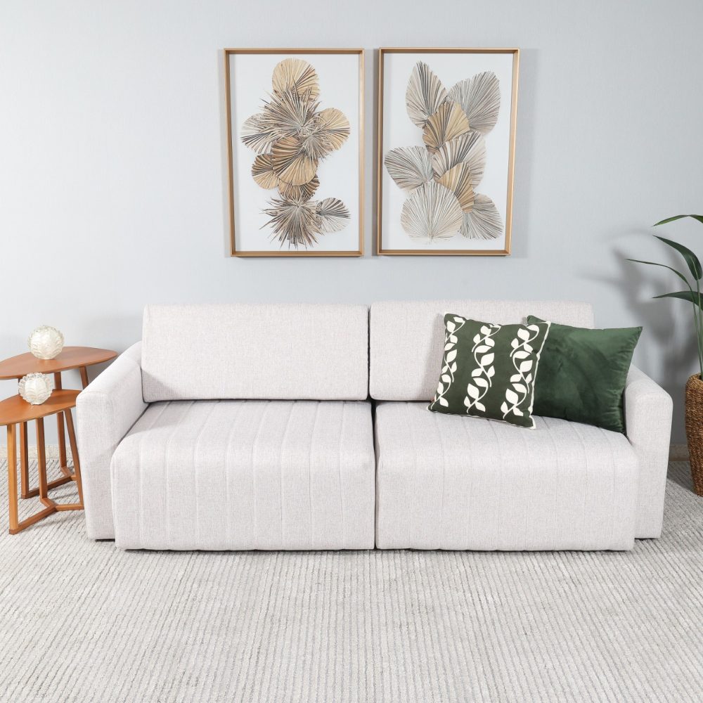 Sofá retrátil stone 2,30m linho