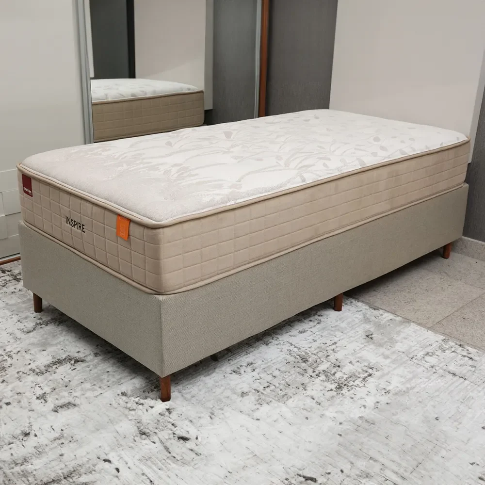 Colchão Solteiro Inspire Com a Base Império